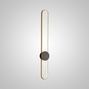 Изображение товара Настенный светильник светодиодный Heidy L H90 Brass Black Imperiumloft Heidy-L01 (230862-23)