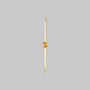 Изображение товара Настенный светильник светодиодный TINUS H42 Brass ImperiumLoft Tinus01 (230905-23, Умный дом, WiFi, голосовое управление)