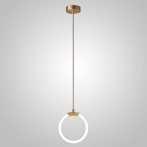 Изображение товара Подвесной светодиодный светильник Nils D20 Brass Imperiumloft Nils01 (240157-23) кольцо