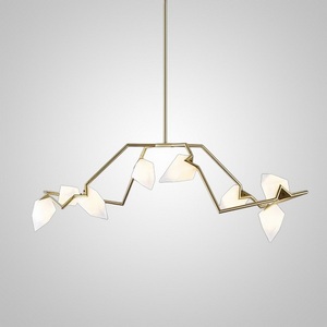 Изображение товара Потолочная люстра на штанге Seed L8 By ImperiumLoft Peach01 241423-26