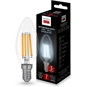 Изображение товара Светодиодная лампа E14 Candles мощность 7W 4200K ImperiumLoft Lf-254