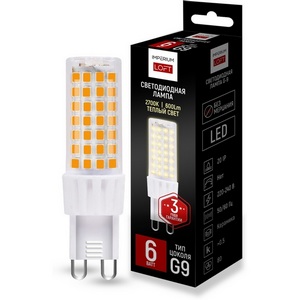 Изображение товара Светодиодная лампа G9 мощность 6W 2700K ImperiumLoft Lf-254