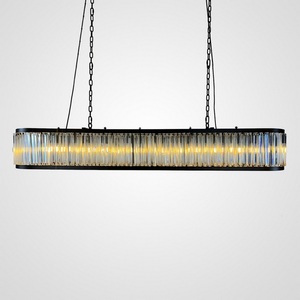 Изображение товара Подвесная люстра RH 1920s Odeon Clear Glass Black 180 ImperiumLoft 248522-22 (248522-22)