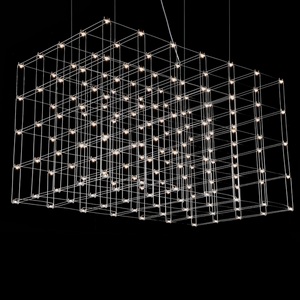 Изображение товара Подвесная люстра Quasar Cosmos Square LED pendant light ImperiumLoft 40,244 (252289-22)