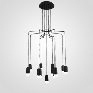 Изображение товара Подвесной светильник паук Wireflow Led Black Suspension Lam 13 By ImperiumLoft Suspension01 279381-22