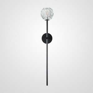 Изображение товара Бра Rh Boule De Cristal Long Sconce Brass By ImperiumLoft 44,305 73687-22 в форме шара