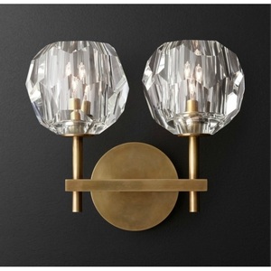 Изображение товара Бра Rh Boule De Cristal Double Sconce Brass ImperiumLoft 44,233 (73769-22) шарики