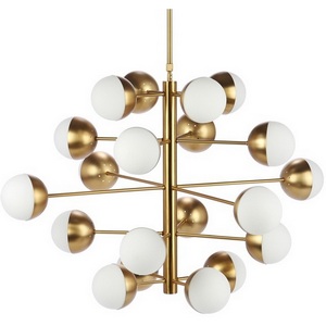 Изображение товара Потолочная люстра на штанге Italian Globe Cedar Moss Light 20 By ImperiumLoft 40,1667 75117-22 шарики