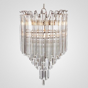 Изображение товара Подвесная люстра каскадная Odeon Chandelier Glass Clear ImperiumLoft 40.1929-2 (75294-22)
