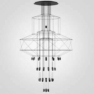 Изображение товара Подвесная люстра Wireflow Chandelier 0374 Suspension Lamp ImperiumLoft 40.1637-0 (75394-22)