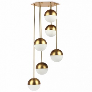 Изображение товара Потолочная люстра Italian Globe Cedar Moss Light 6 ImperiumLoft 40,1669 (75500-22) в форме шара