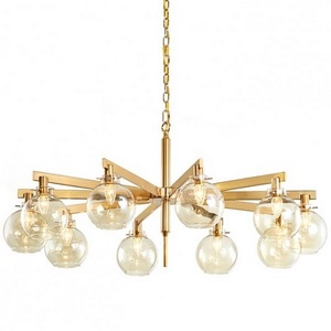 Изображение товара Подвесная люстра Carmella Globe Pendant 10 ImperiumLoft 40,1596 (84795-22) в форме шара