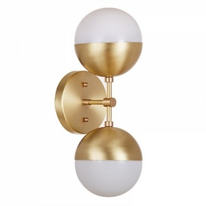 Изображение товара Бра подвесные диаметром 15 см Copper Light Bra Duos Brass ImperiumLoft 44.302-0 (85018-22) в форме шара