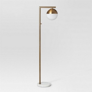 Изображение товара Торшер Geneva Single Glass Globe Floor Lamp ImperiumLoft 41.115-0 (85499-22) в форме шара
