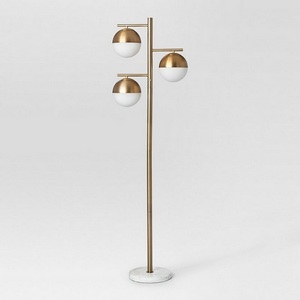 Изображение товара Торшер Geneva Glass Floor Lamp Triple ImperiumLoft 41.114-0 (85502-22) в форме шара