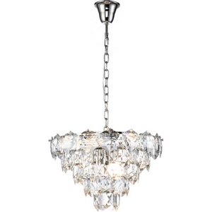 Изображение товара Люстра хрустальная подвесная (12010/11P Chrome) Indigo Fiaba V000050