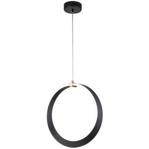 Изображение товара Подвесной светильник с пультом управления LED (14014/A/1P Black) Indigo Parade V000070L кольцо