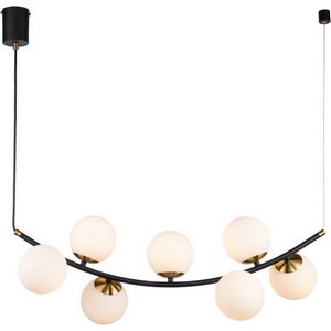 Изображение товара Люстра подвесная (11002/7P Black) Indigo Nuvole V000087 в форме шара