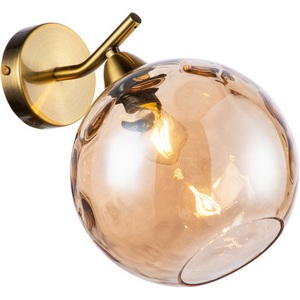 Изображение товара Бра настенное (11003/1W Cognac) Indigo Memoria V000094 в форме шара