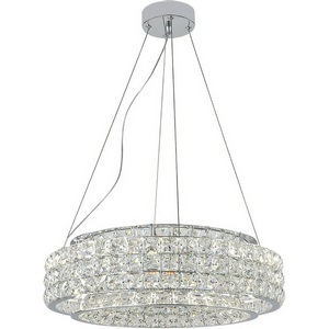 Изображение товара Подвесной хрустальный светильник LED (12044/A/1P Chrome) Indigo Valore V000100L