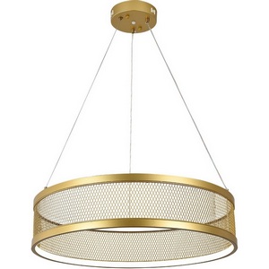 Изображение товара Подвесной светильник с пультом управления LED (10022/1P Gold) Indigo Solido V000112L