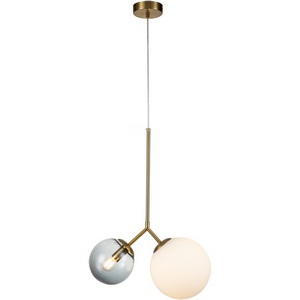 Изображение товара Подвесной светильник (11023/2P Bronze) Indigo Duetto V000113 в форме шара