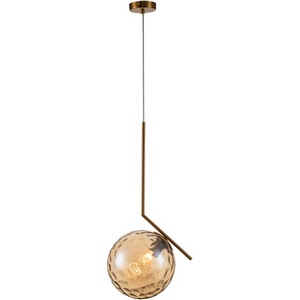 Изображение товара Подвесной светильник (11007/1P Amber) Indigo Dolce V000119 в форме шара