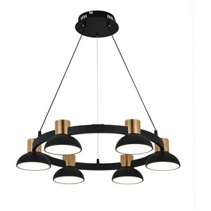 Изображение товара Подвесной светильник с пультом управления LED (11059/6P Black) Indigo Traforo V000182L