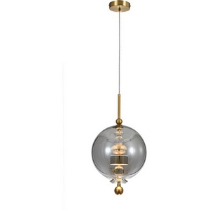 Изображение товара Подвесной светильник LED (11055/1P Smoke) Indigo Illusione V000187L в форме шара