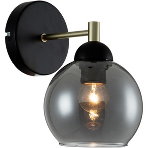 Изображение товара Бра настенное (11029/1W Black) Indigo Grappoli V000219 в форме шара