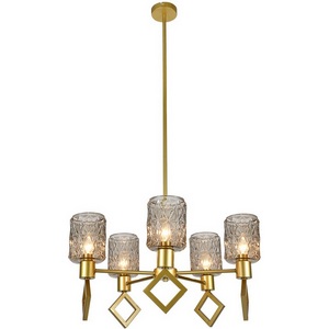 Изображение товара Потолочная люстра на штанге (13025/5R Gold) Indigo Preda V000469