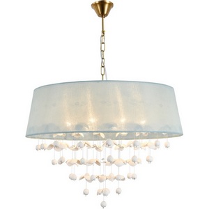 Изображение товара Подвесная люстра (13029/8P Brass) Indigo Tenerezza V000513 с подвесками