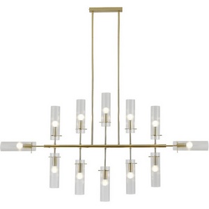 Изображение товара Потолочная люстра на штанге (11053/12R Gold) Indigo Saetta V000565