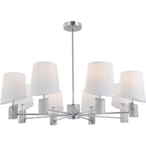 Изображение товара Потолочная люстра на штанге (13034/8R Chrome) Indigo Sereno V000575