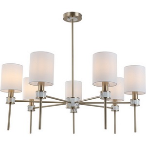 Изображение товара Потолочная люстра на штанге (13035/8R Brass) Indigo Poesia V000578