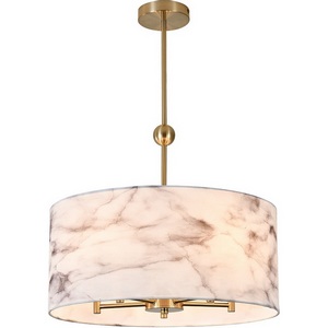 Изображение товара Потолочная люстра на штанге (13036/5R Brass) Indigo Venato V000581