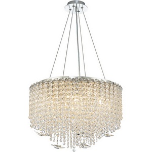 Изображение товара Подвесная люстра хрусталь (12051/11P Chrome) Indigo Giulietta V000599 с подвесками