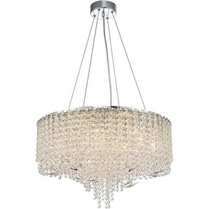 Изображение товара Подвесная люстра хрусталь (12051/12P Chrome) Indigo Giulietta V000600 с подвесками
