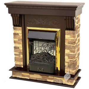 Изображение товара Каминокомплект Inter Flame Брайт с очагом Fobos/Majestic