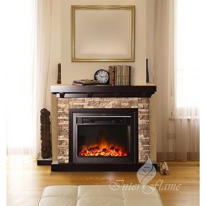 Изображение товара Каминокомплект Inter Flame ФлегСтоун с очагом Panoramic 28 LED FX