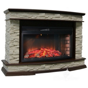 Изображение товара Каминокомплект Inter Flame Памир Сланец с очагом Panoramic 33W LED FX