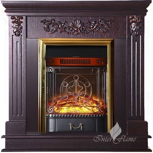 Изображение товара Каминокомплект Inter Flame Берта Люкс с очагом Fobos/Majestic