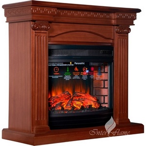 Изображение товара Каминокомплект Inter Flame Афина с очагом Panoramic 25