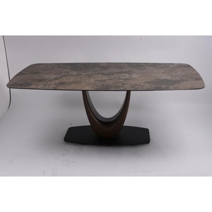 Изображение товара Стол обеденный Римини MC3020-180BR, 180х90х76 см, коричневая керамика IST-CASA