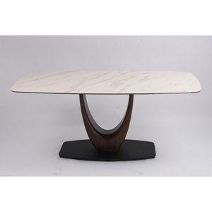 Изображение товара Стол обеденный Римини MC3020-200WT, 200х110х76 см, белая керамика IST-CASA