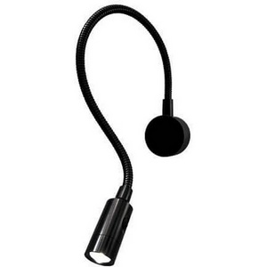 Изображение товара Бра на гибкой ножке светодиодное для чтения Italline wl3026 3026 black