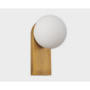 Изображение товара Настенный светильник IP44 светодиодный Italline DE-317 bronze в форме шара