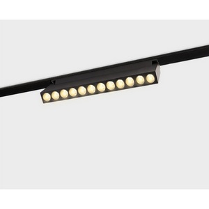 Изображение товара Трековый светильник LED магнитный 12W 48V Italline IT012-5023 black 3000K