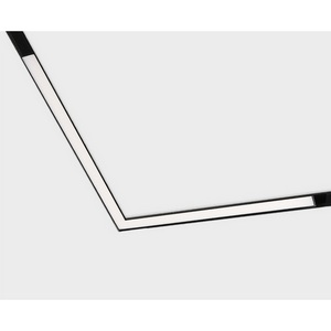 Изображение товара Трековый светильник светодиодный магнитный угловой 20W 48V Italline IT012-5044 black 3000K