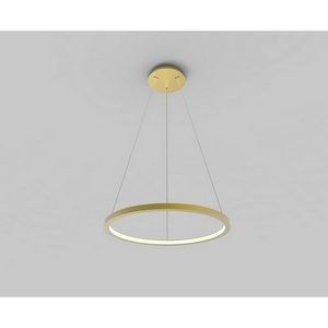 Изображение товара Подвесной светильник светодиодный Italline IT013-6027 gold 3000K кольцо